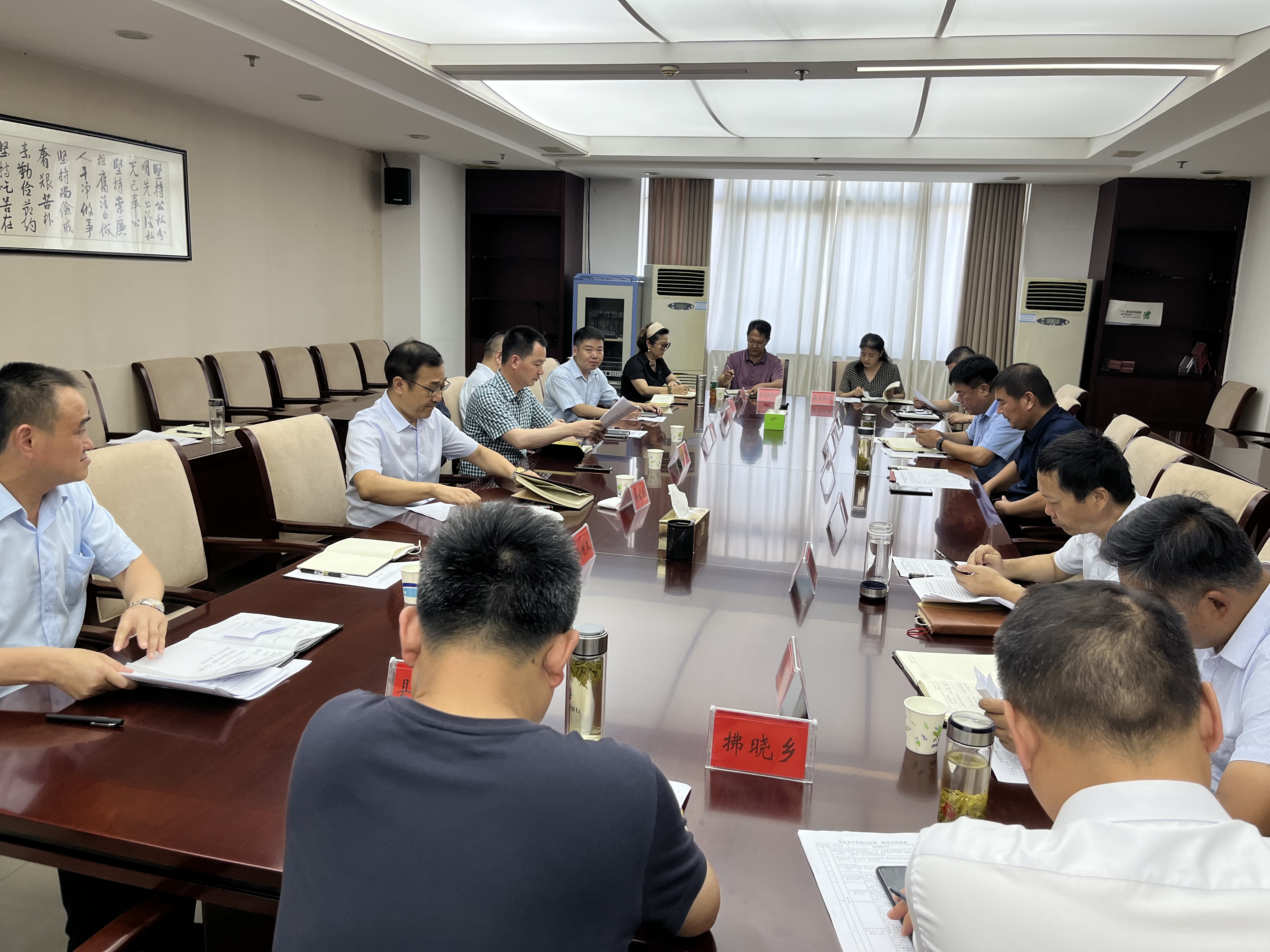定遠縣江淮分水嶺風(fēng)景道鄉(xiāng)村振興一期項目交流會順利召開